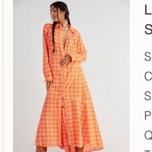 Free People Little Daisy Shirtdress